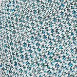 Дизайнерское круглое мягкое кресло в голубой пестрой обивке Roux Round Armchair варинант исполнения - 7 | Loft Concept в Краснодаре