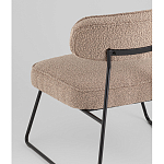 Кресло лаунж Kate букле капучино варинант исполнения - 3 | Loft Concept в Краснодаре