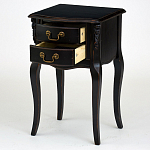 Тумба прикроватная из массива березы с 2-мя ящиками в стиле прованс Vintage варинант исполнения - 3 | Loft Concept в Краснодаре