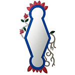 Зеркало с рамой в русском стиле варинант исполнения - 1 | Loft Concept в Краснодаре