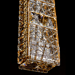 Подвесной светильник прямоугольный с фактурным хрустальным плафоном Light Delight варинант исполнения - 6 | Loft Concept в Краснодаре