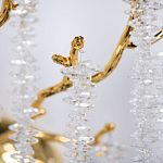 Бра золотого цвета с ветвями и хрустальными подвесками FAIRYTREE Light варинант исполнения - 5 | Loft Concept в Краснодаре