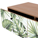 Длинная ТВ-тумба с принтом на ящиках Elise TV Stand варинант исполнения - 5 | Loft Concept в Краснодаре