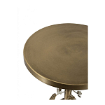 Столик золотистый с цветочной композицией на основании Forest Fairy Tale варинант исполнения - 6 | Loft Concept в Краснодаре