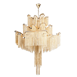 Люстра металлическая Rain of metal варинант исполнения - 2 | Loft Concept в Краснодаре