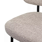 Стул мягкий с серо-бежевой буклированной обивкой Inspiration from Provence варинант исполнения - 6 | Loft Concept в Краснодаре