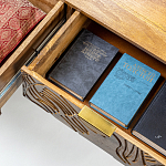 Комод с выдвижными ящиками и фактурным фасадом Termite варинант исполнения - 6 | Loft Concept в Краснодаре