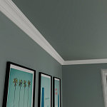 Гладкий карниз KT-63 варинант исполнения - 2 | Loft Concept в Краснодаре