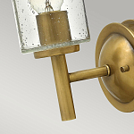 Бра с плафоном в форме цилиндра из прозрачного стекла с пузырьками Hinkley варинант исполнения - 3 | Loft Concept в Краснодаре